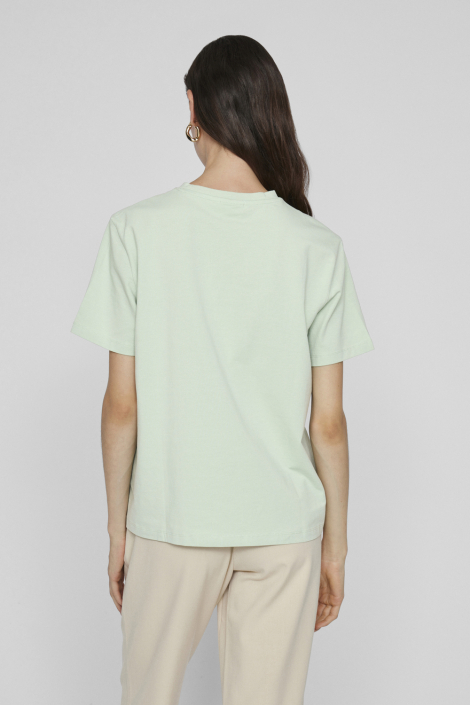 Vila groene dames t-shirt