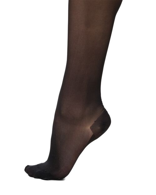 collant 30 deniers - noir mat noir