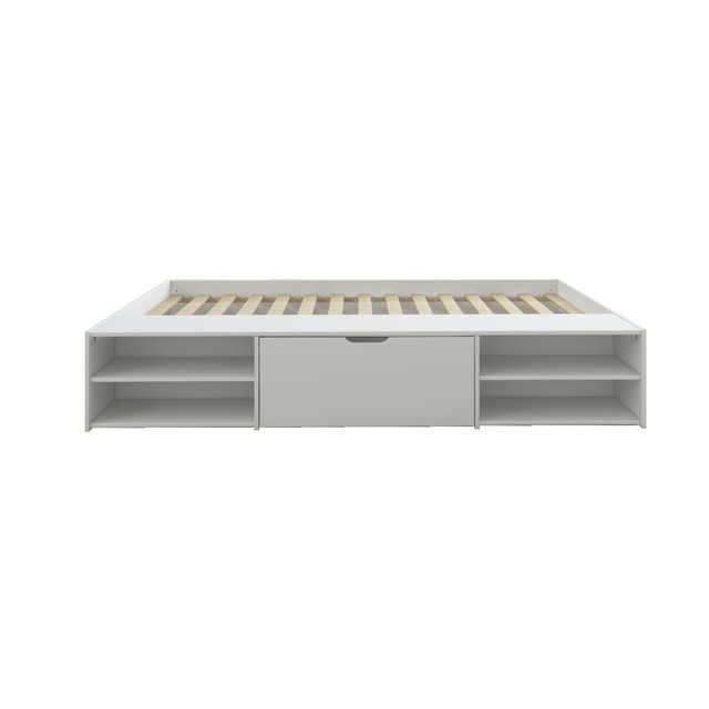 Home affaire Bett »Magdala« Breite/ Belastbarkeit: 120cm/200 KG, 90cm/ 100KG,  aus MDF, Breite Liegefläche 140 cm, Bettkasten optional