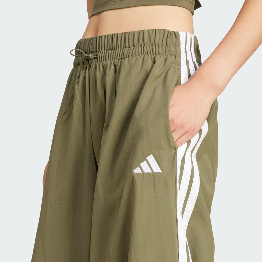 Adidas Pantalon parachute en toile 3 bandes Essentials Lifestyle