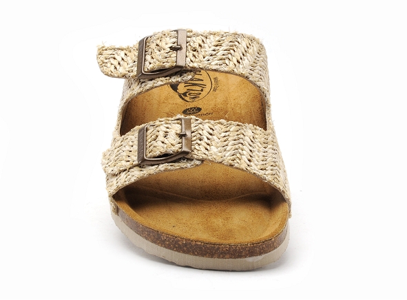 Plakton mules et sabots plats femme beta 180010 beige