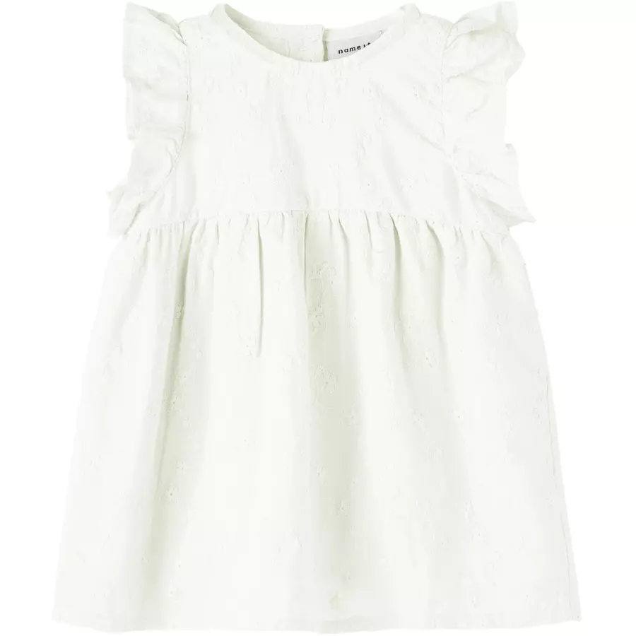 name it Kleid Nbfdeliner Bright White