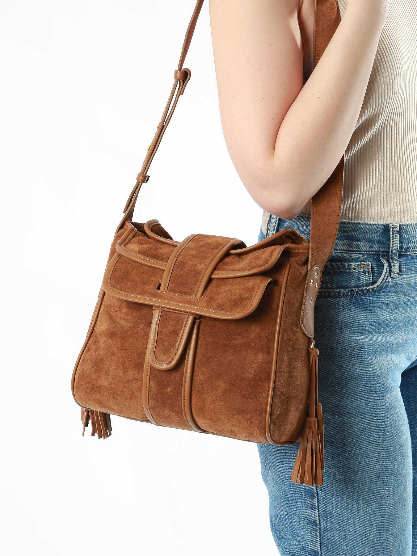 Sac bandoulire Jim cuir GREAT BY SANDIE