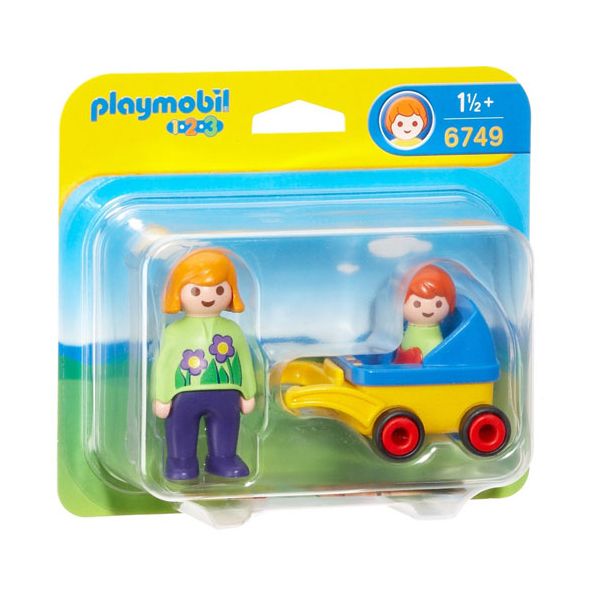 Playmobil Carrinho de Bebe 123 - 6749