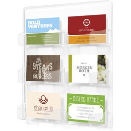 Porte-cartes de visite pour montage mural