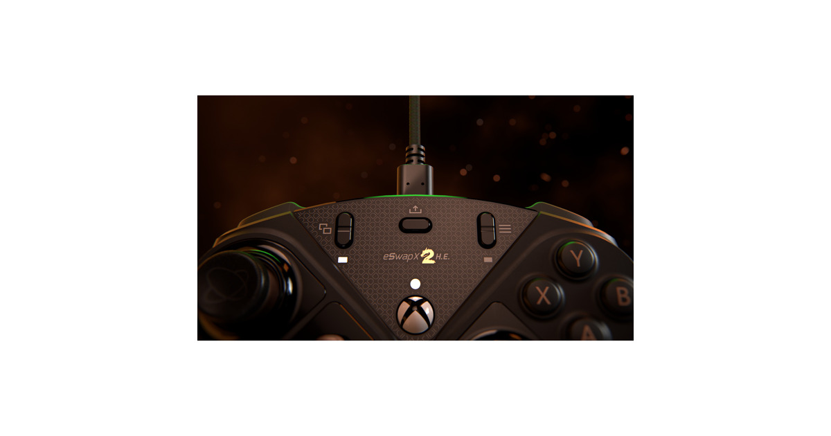 ThrustmasterESWAP X2 H.E gamepad  (Zwart/goud, Pc, Xbox Series X|S, Xbox One)
