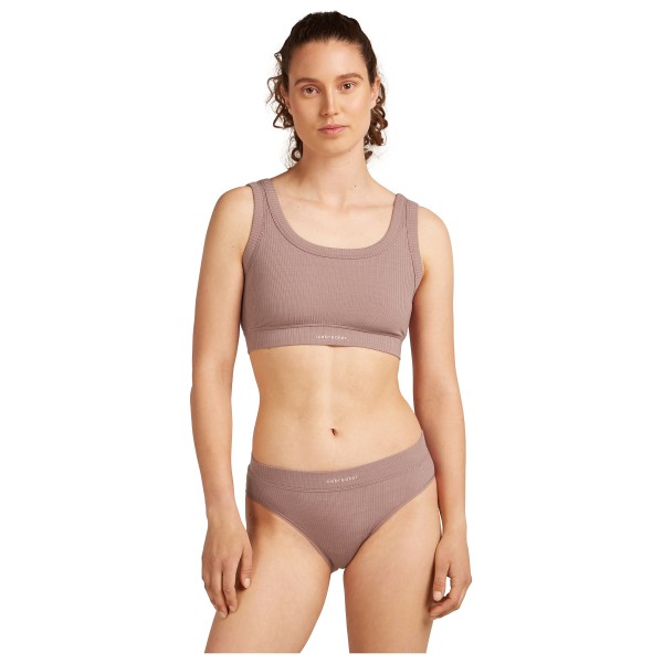 Icebreaker - Women's Merino Rib Lotus Bra - Brassière