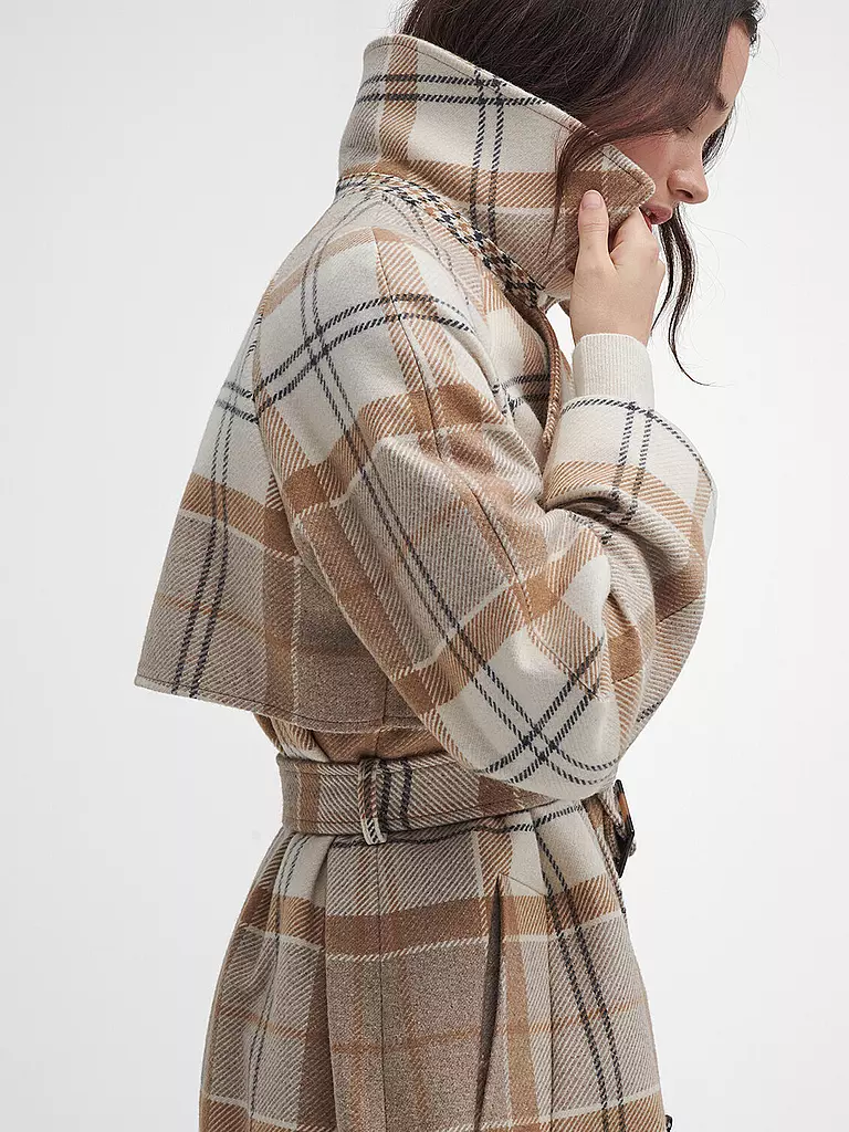 BARBOUR Wollmantel CLAUDETTE creme