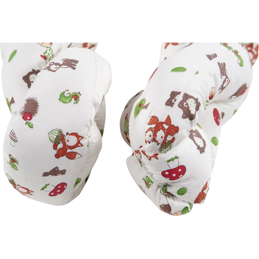 Alvi® Schlummer-Lounge geflochten Waldfreunde 170 cm
