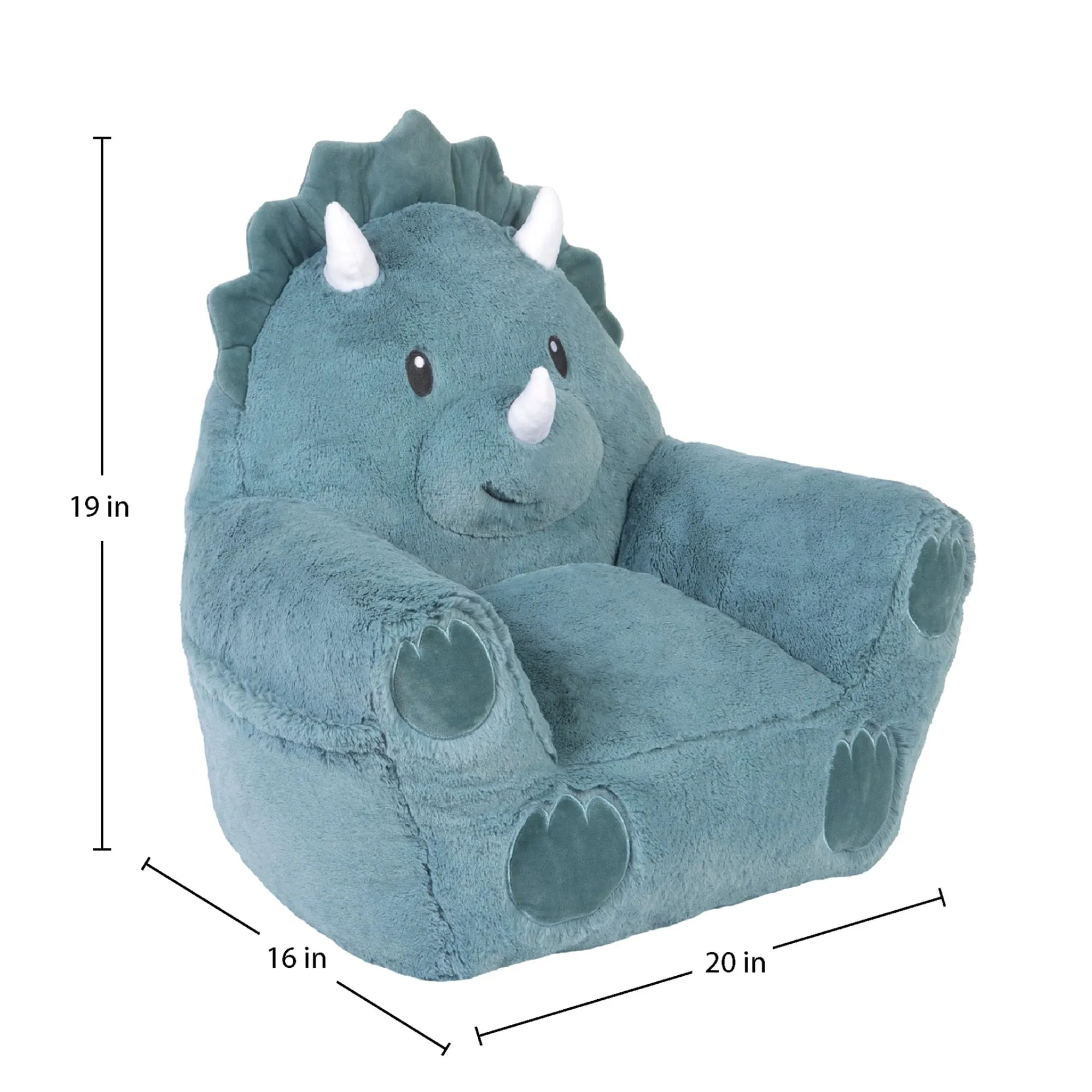 Trend Lab Chaise Dinosaur en Peluche Cuddo Buddies®