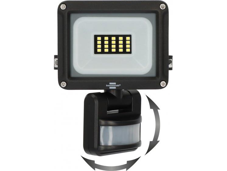Brennenstuhl Scheinwerfer LED JARO 1060 P 10 W LED Strahler mit Bewegungsmelder