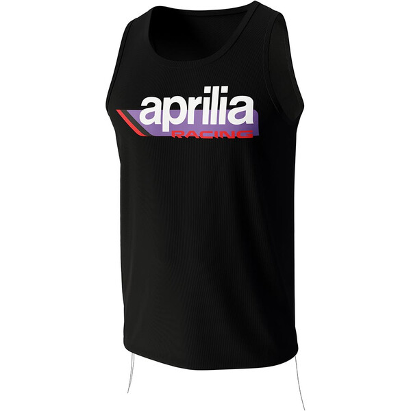 Ixon - Débardeur Aprilia 24 Noir / Blanc