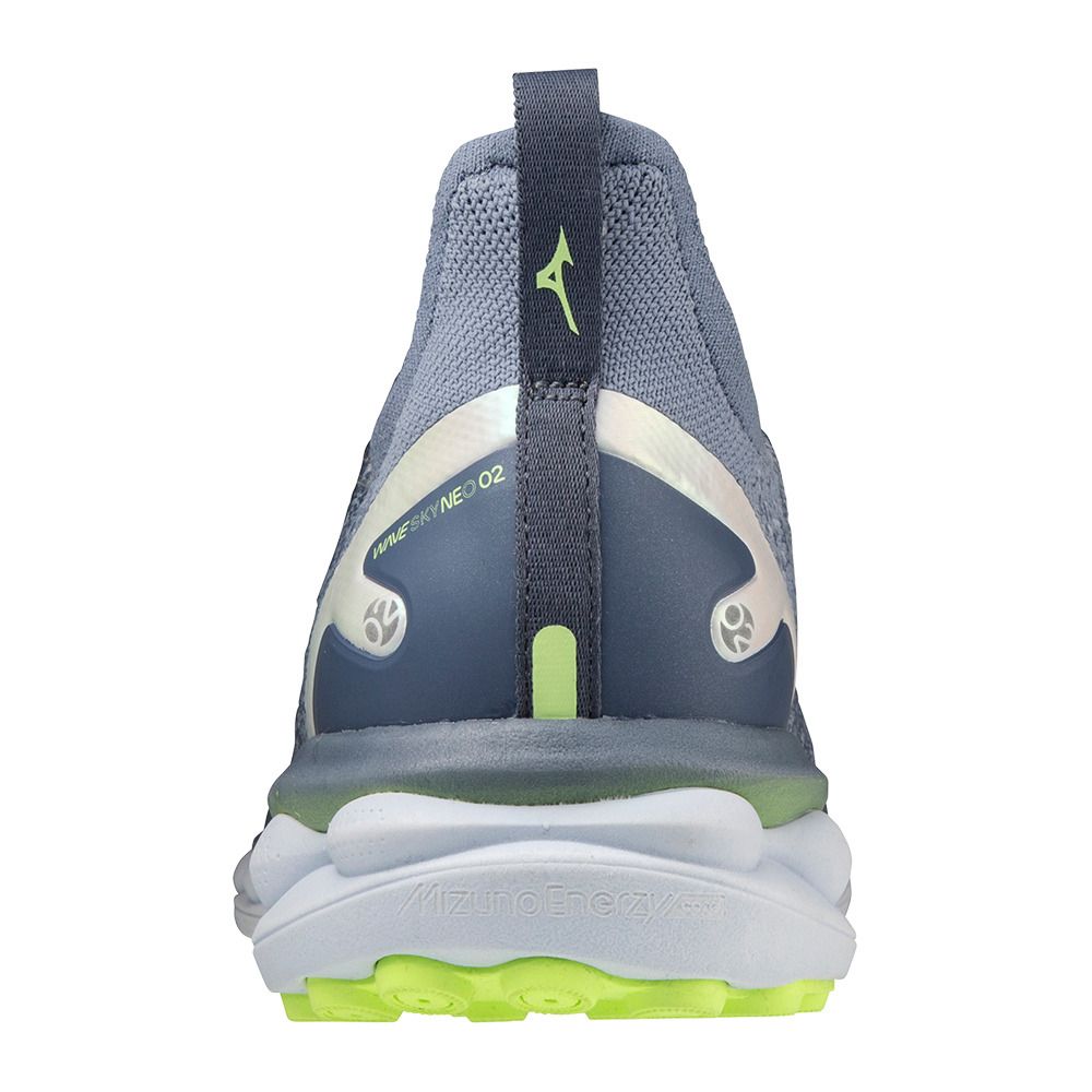 Mizuno WAVE SKY NEO 2 - Chaussures running Femme tropospher/blueb/vindigo