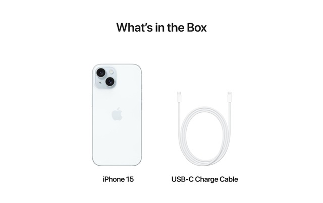 Apple Smartphone »iPhone 15« Blau