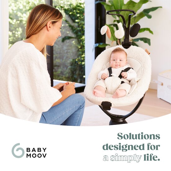 Balancelle Swoon Evolution   Curl white x Babyatoutprix        de               Babymoov
