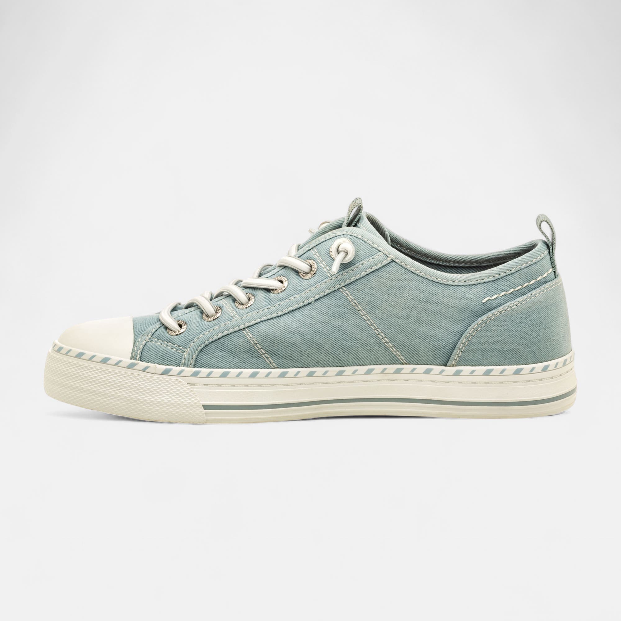 Baskets en toile Femme bleu ciel