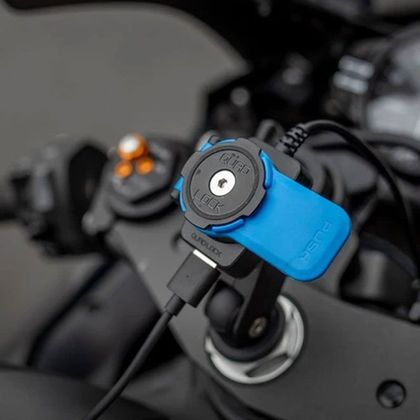Chargeur Quad Lock Usb Universel - Noir