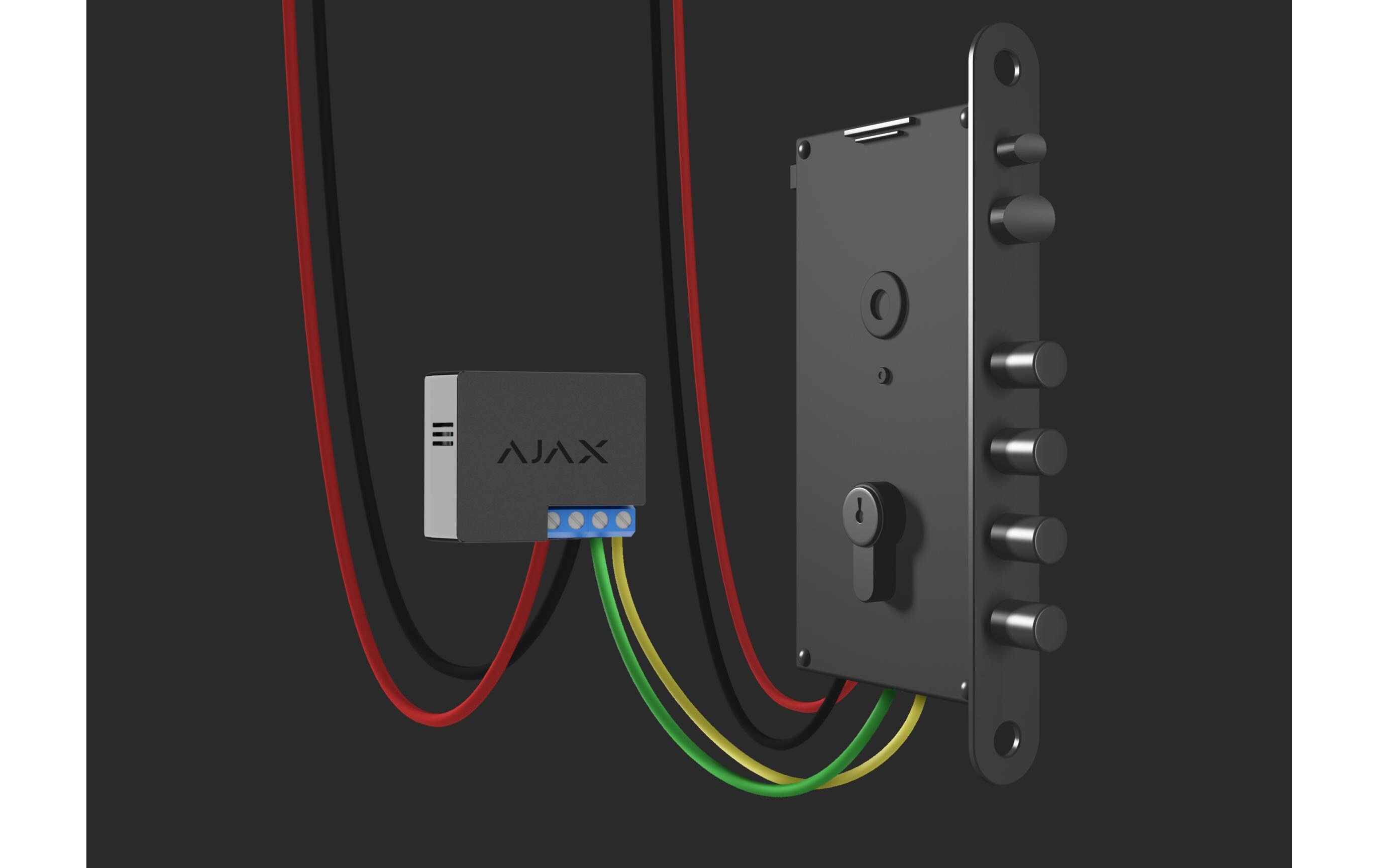 Funk-Relaismodul Relay Jeweller SchwarzRelais mit potenzialfreiem Kontakt zur Fernansteuerung der 12- bis 24-V-Gleichstromversorgung