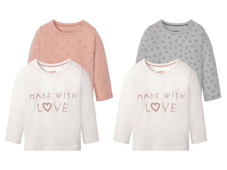 T-shirt met lange mouwen voor baby's
