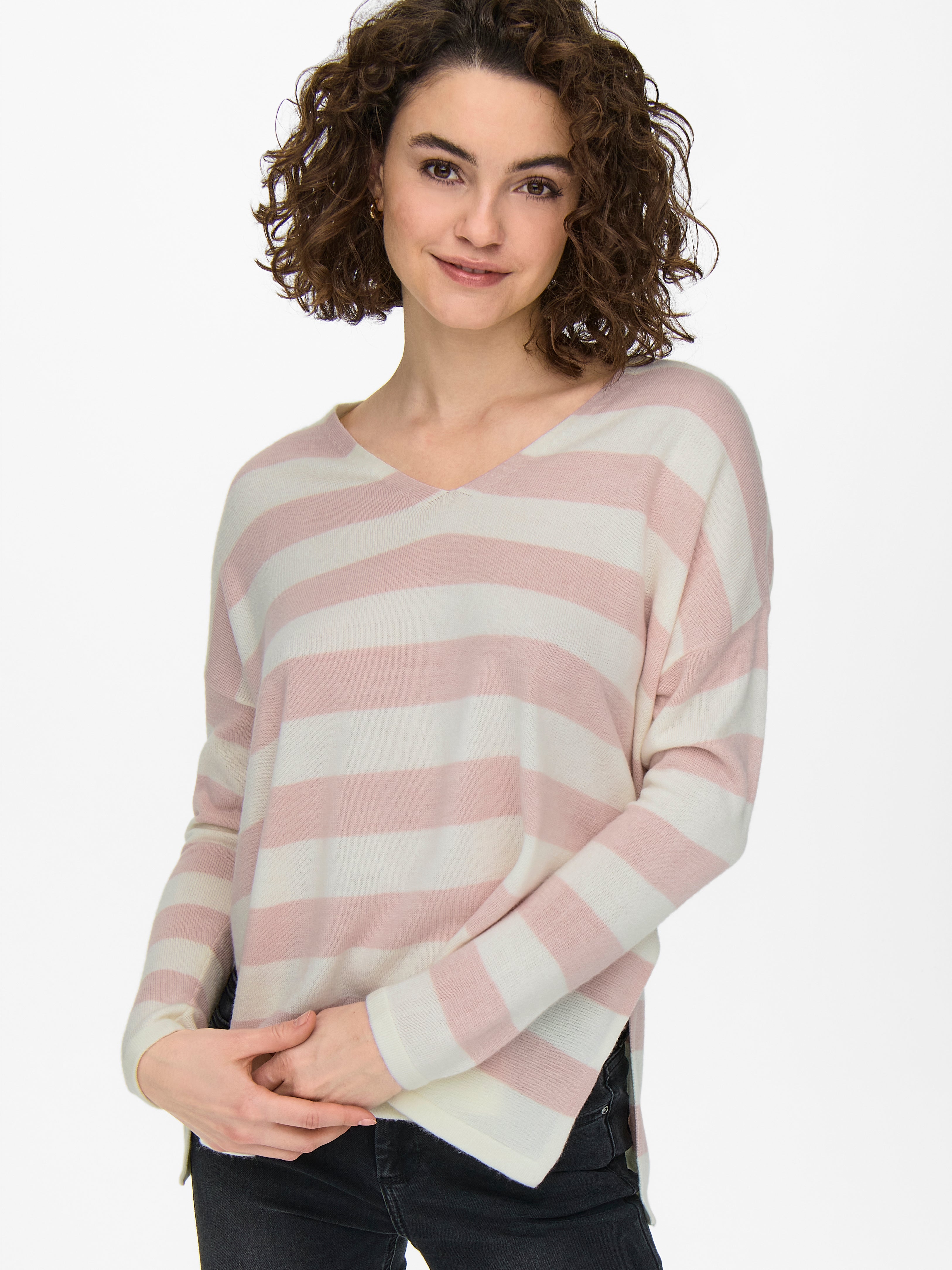 ONLAMALIA Strickpullover Cloud Dancer