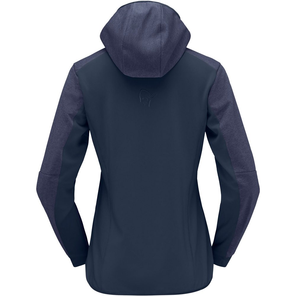 Norrona Falketind Warm2 Octa Fleecejacke Damen indigo night