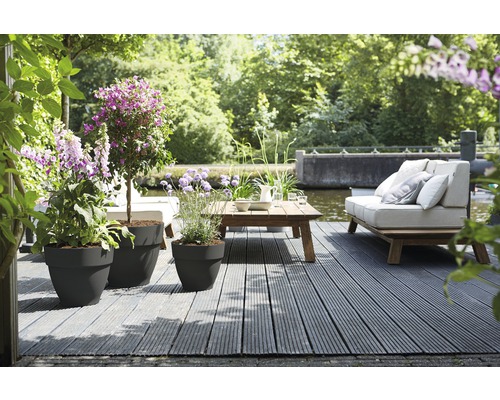Plantpot Elho Vibia Campana Ø 55 cm antraciet
