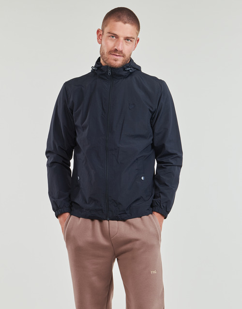 Lyle & Scott - TONAL EAGLE ZIP - Marine