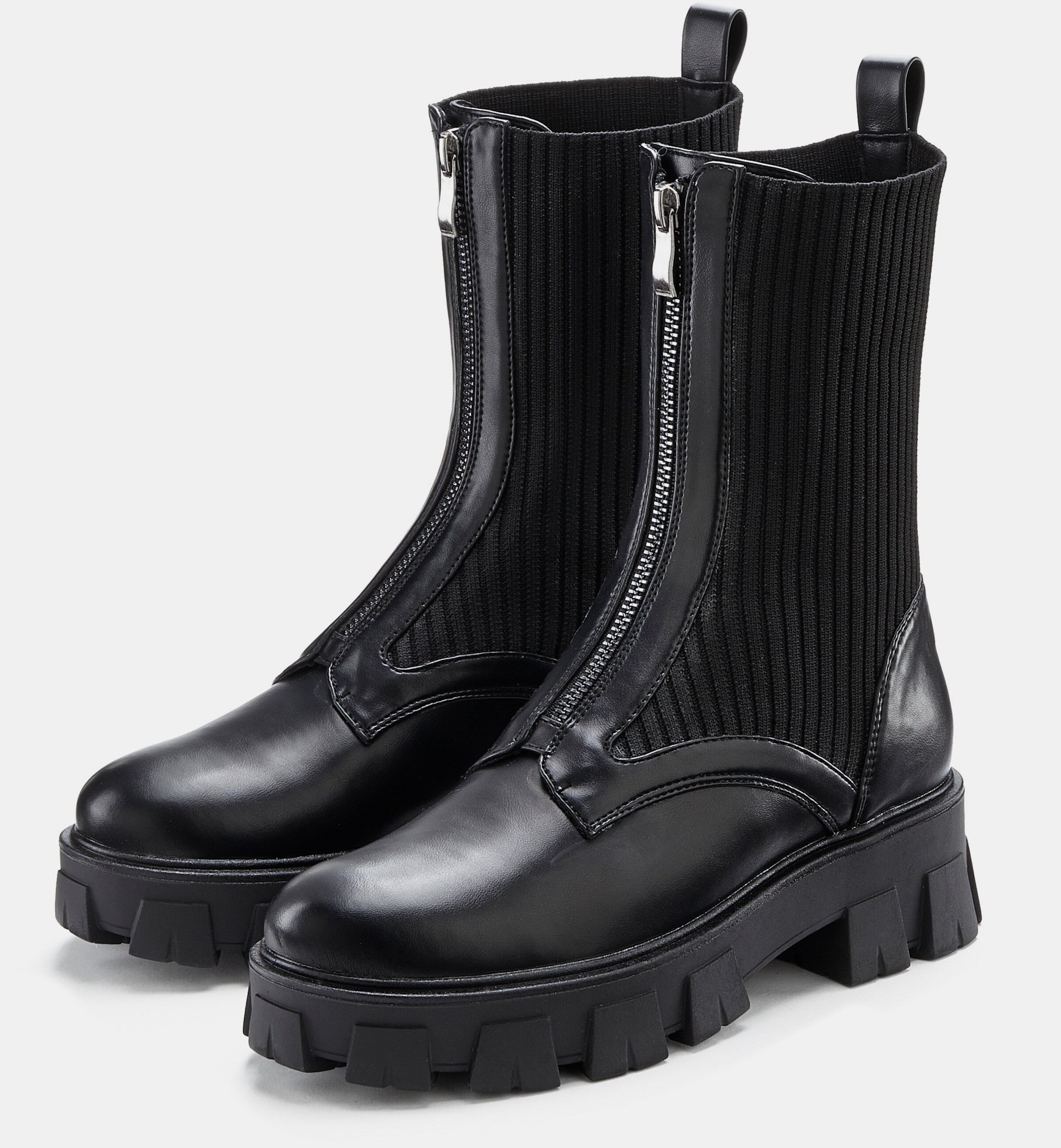 Reißverschlussstiefel
