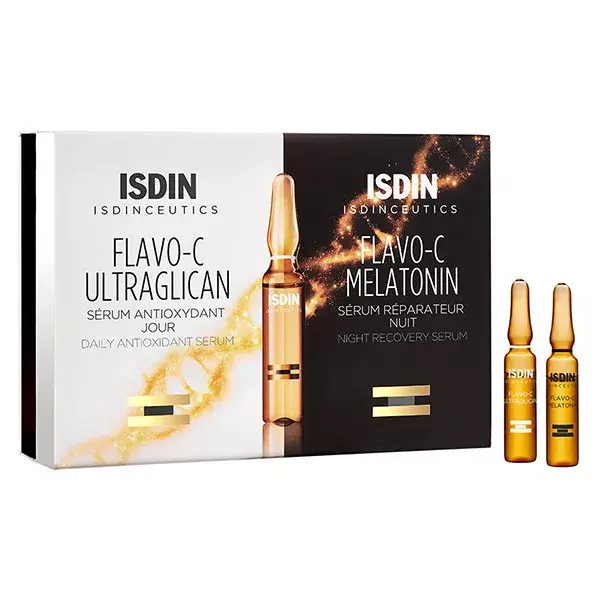ISDIN Isdinceutics Rotina Antioxidante Diurna e Noturna 20 x 2 ml