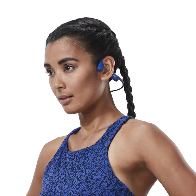 Shokz OpenRun Mini Open-ear Koptelefoon Blauw