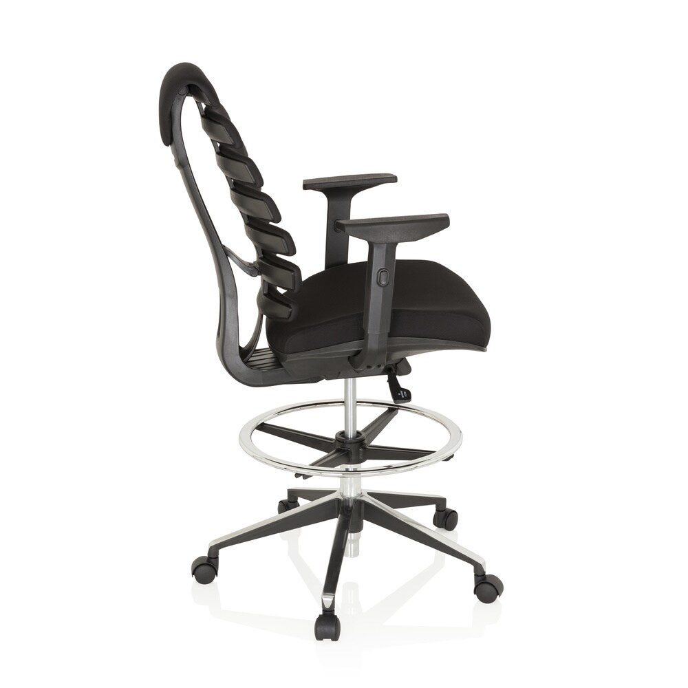 Counterstuhl ERGO LINE II WORK Stoff mit Armlehnen (höhenverstellbar) hjh OFFICE