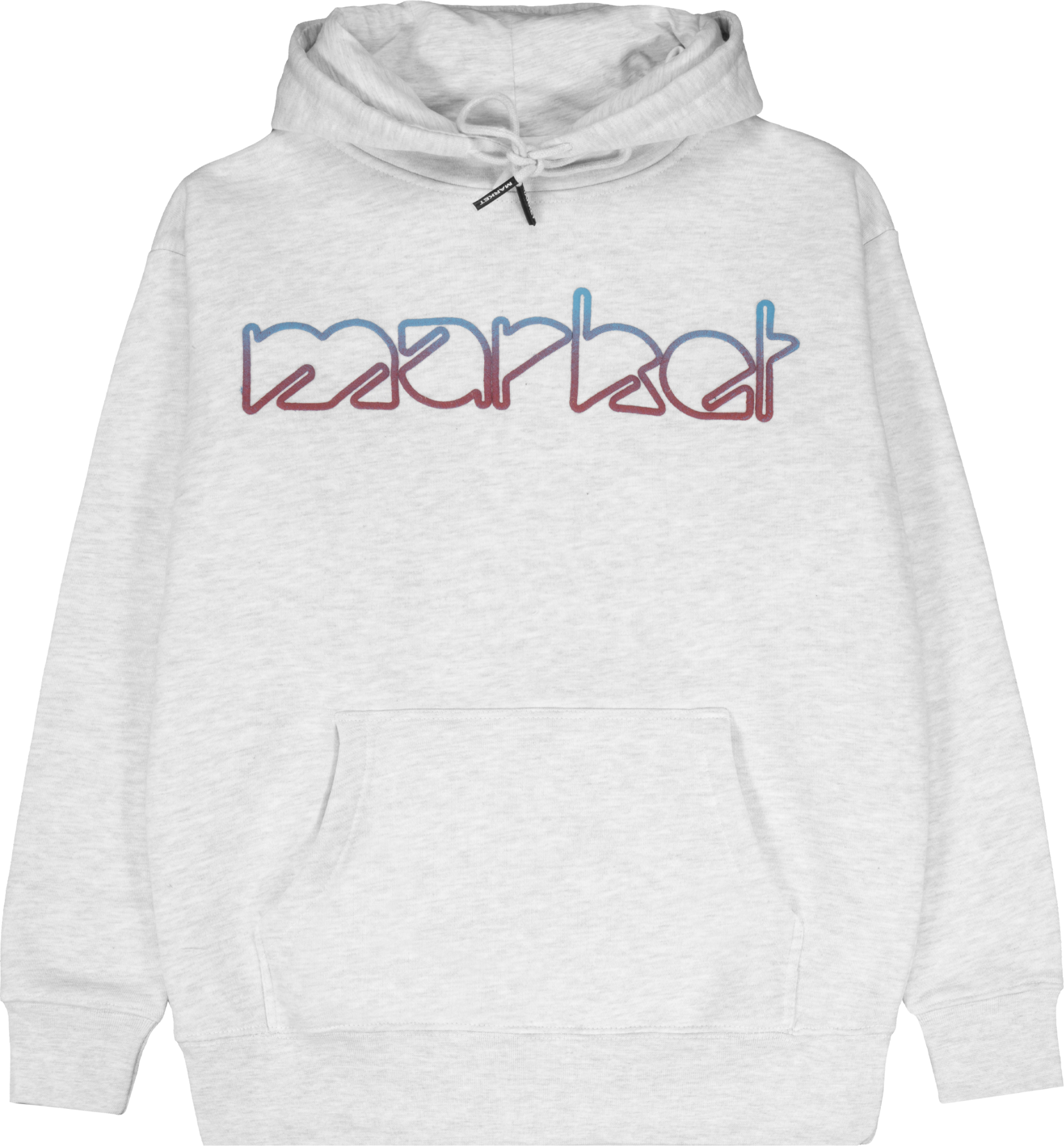 Market Disco Hoody Grün Grau