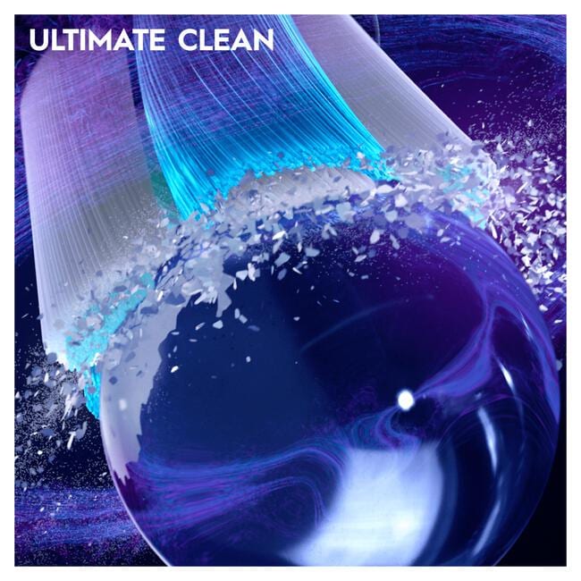 Oral-B iO Ultimate Clean Opzetborstels Zwart 6 Stuks
