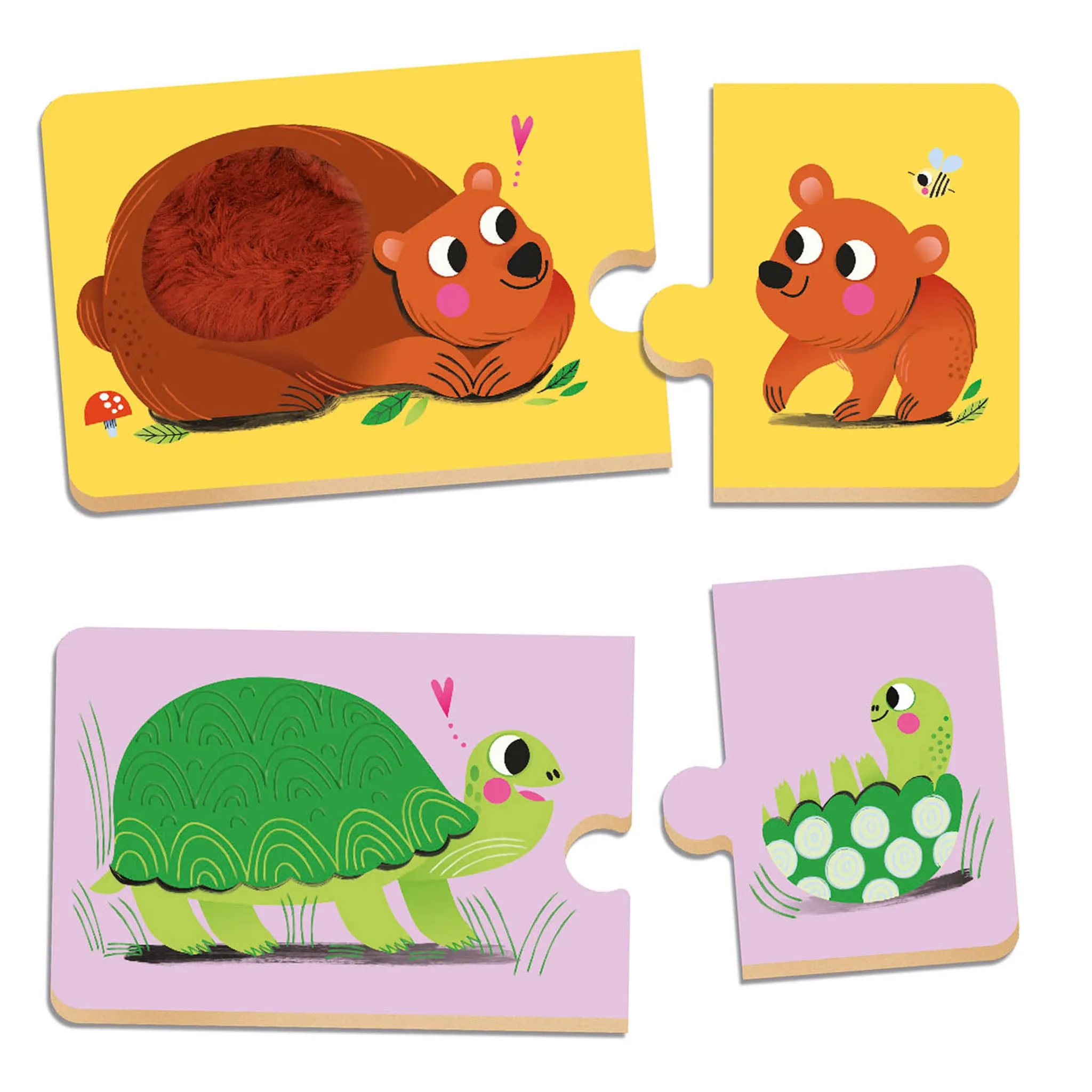 Auzou Mes Premiers Puzzles - Duo Animaux