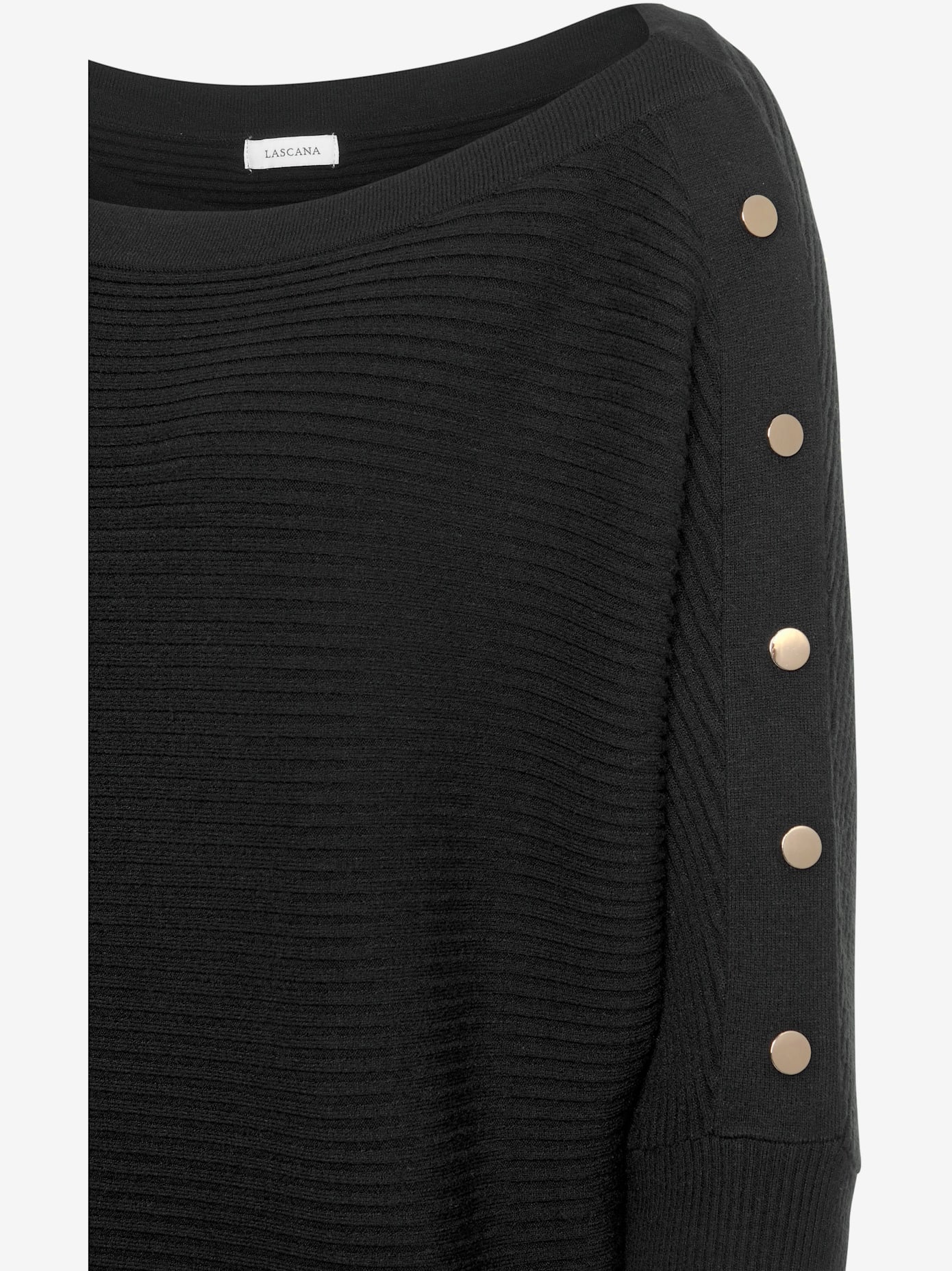 Pull long avec encolure en u