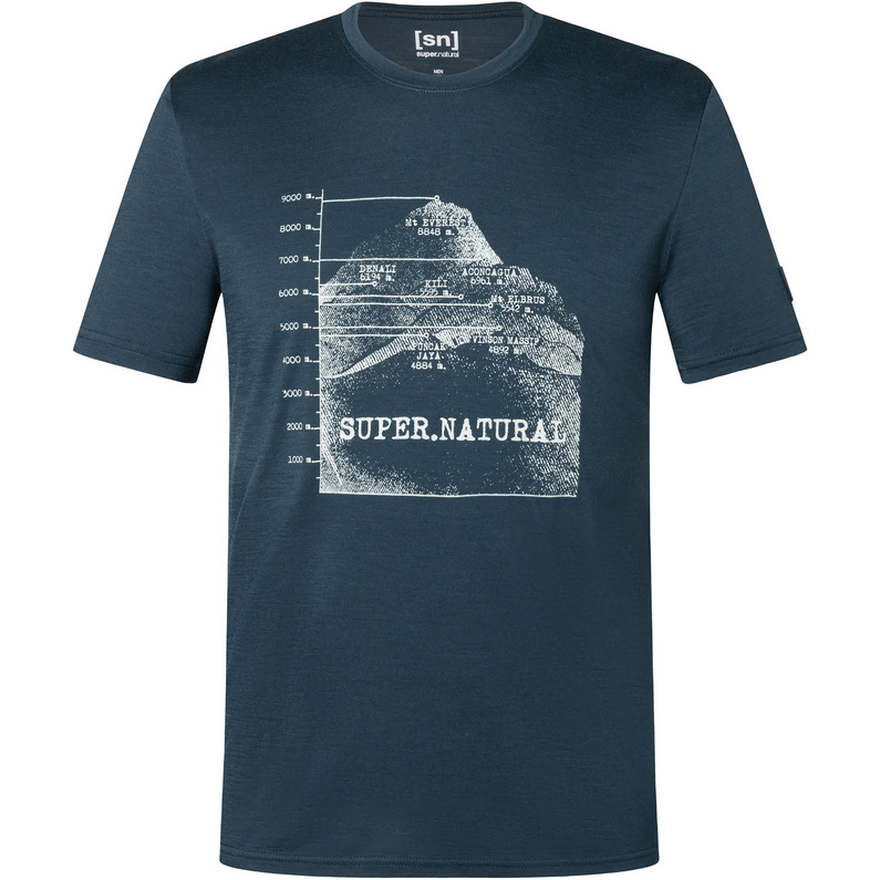 Super.Natural Herren Bio J 7 Peaks T-Shirt