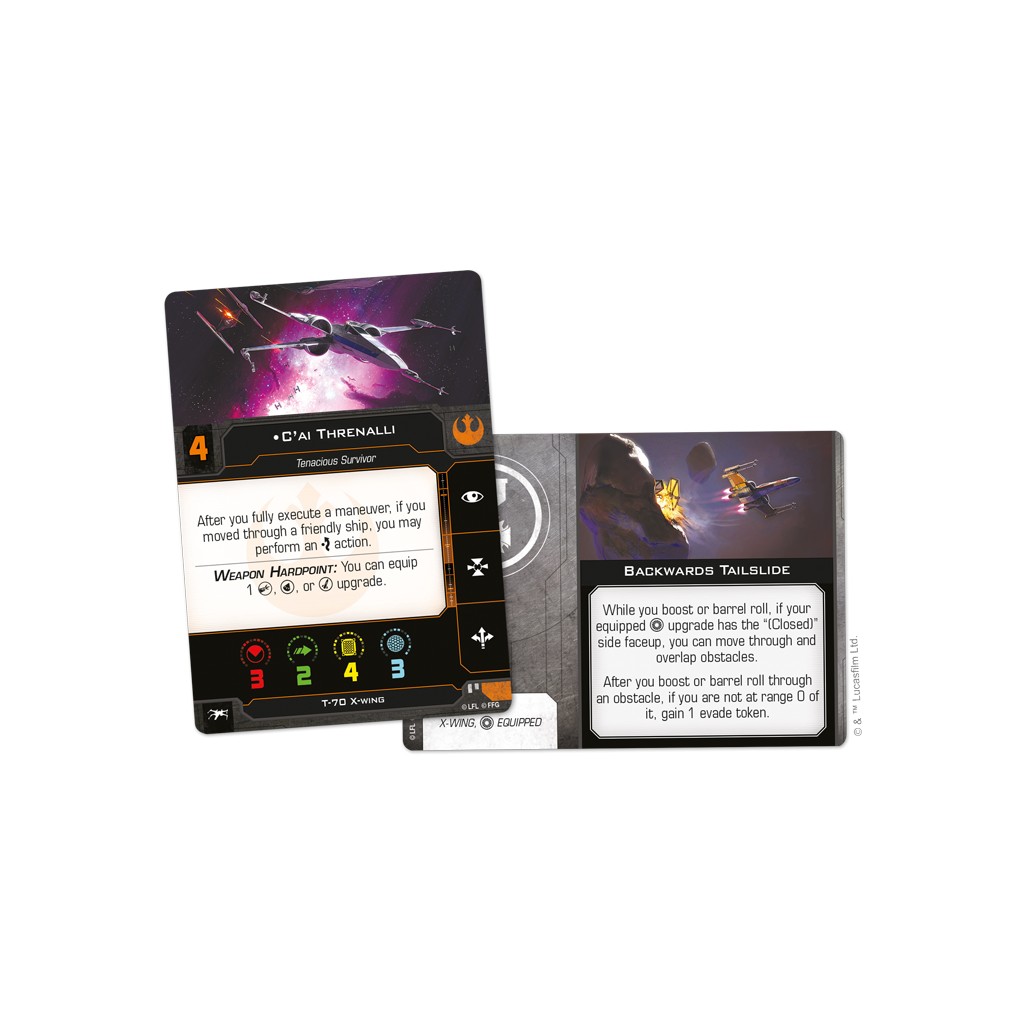Star Wars X-Wing 2.0 - Paquet d'Escadron Hérauts de l'Espoir