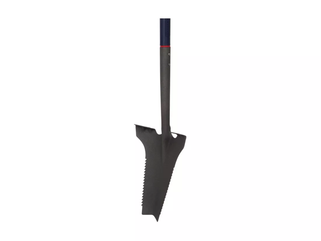 Louchet dentelé en acier polyvalent