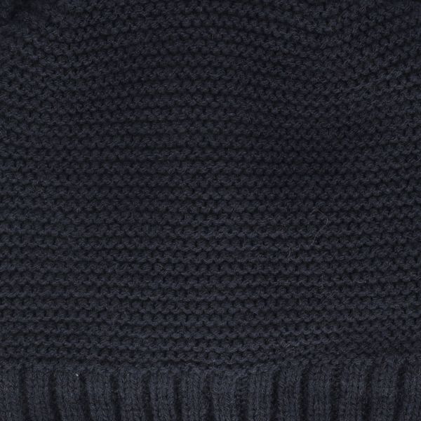 Sarlini Muts Knit Oortjes Navy