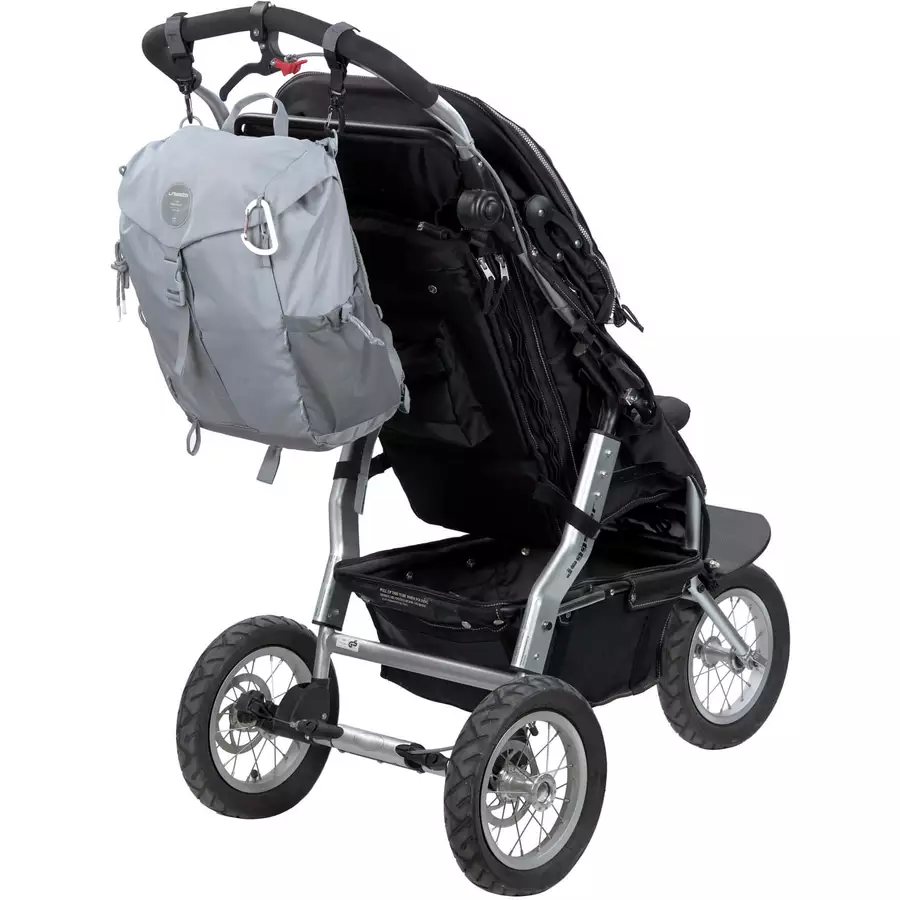 LÄSSIG Wickelrucksack Outdoor Backpack grey