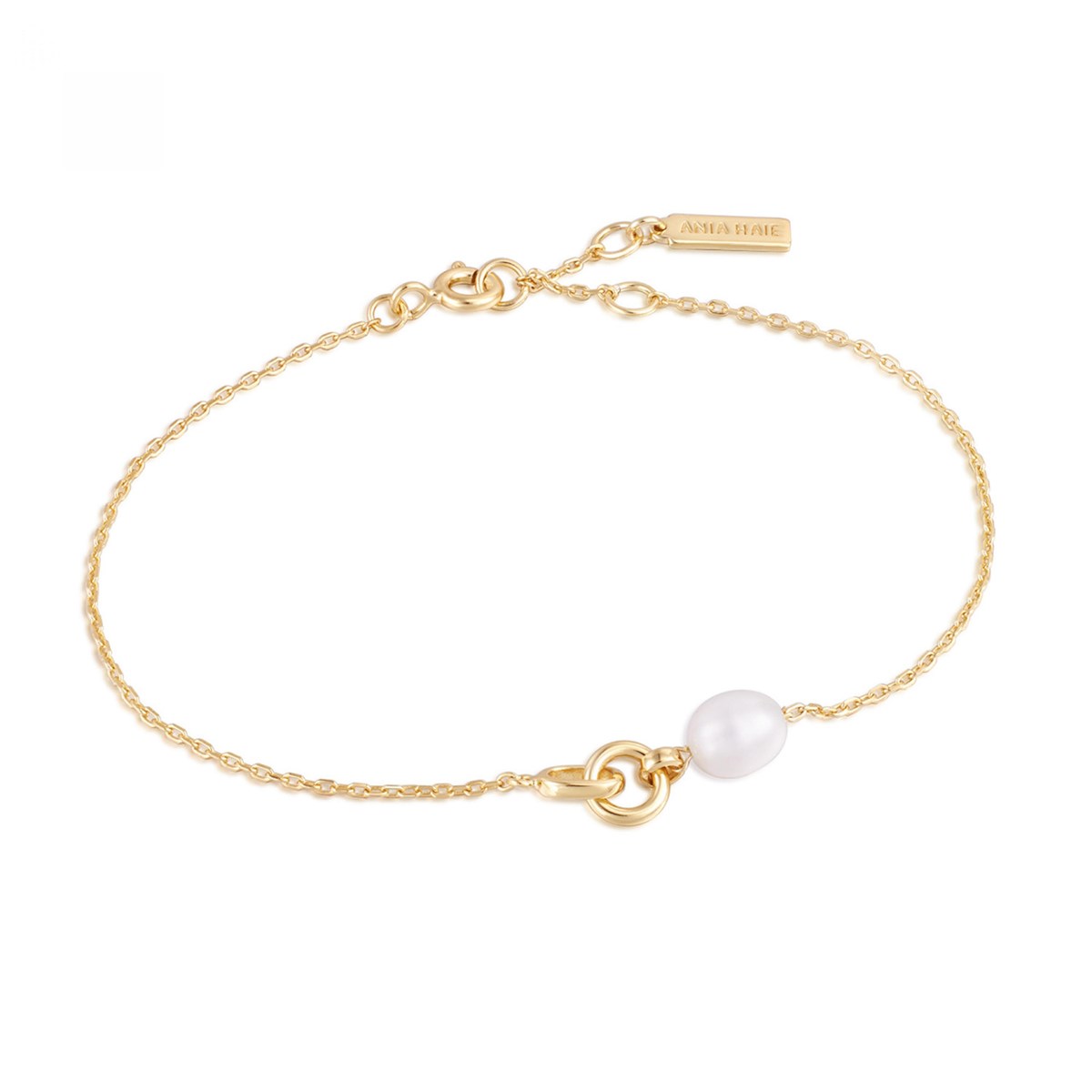 Bracelet Ania Haie Pearl Power doré