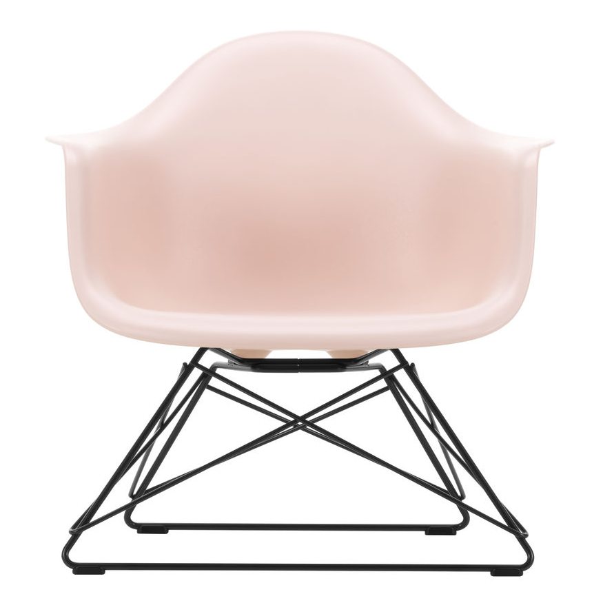 Fauteuil LAR RE zwart Pale Rose