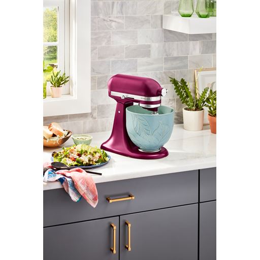 KitchenAid Standmixer Røreskål, Spring Leaves , 4,7 L