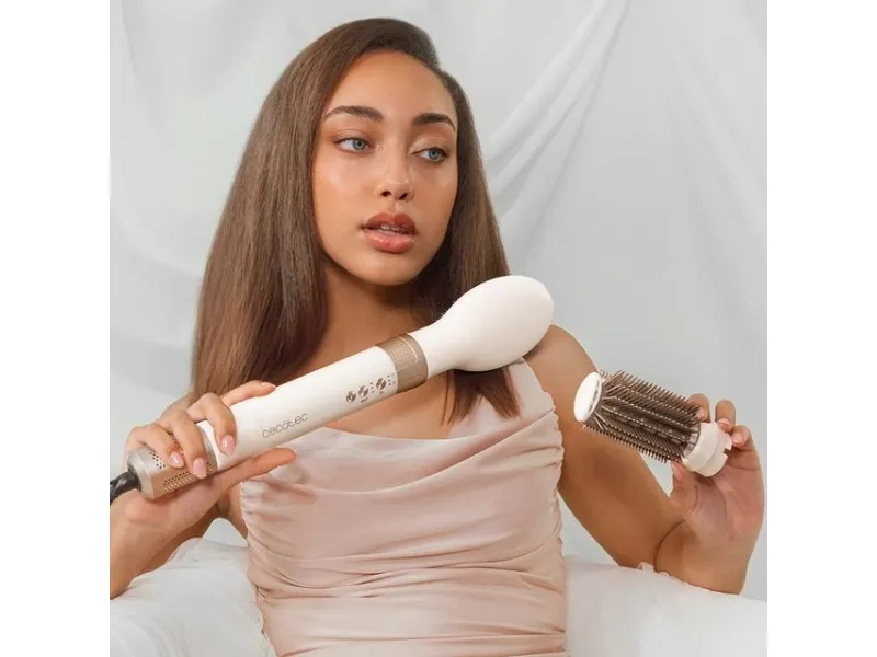 Cecotec Bamba CeramicCare 14in1 AirGlam Champagne Multifunktionel hårcurler