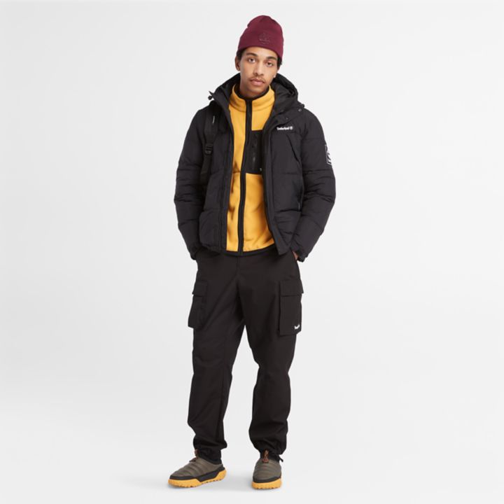 Casaco polar Outdoor Archive Polartec Série 200 para homem, na cor amarela.