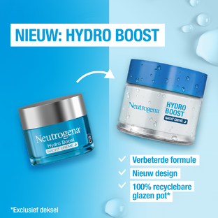 Neutrogena Hydro Boost Puur Hyaluronzuur Nachtcrème 50ML
