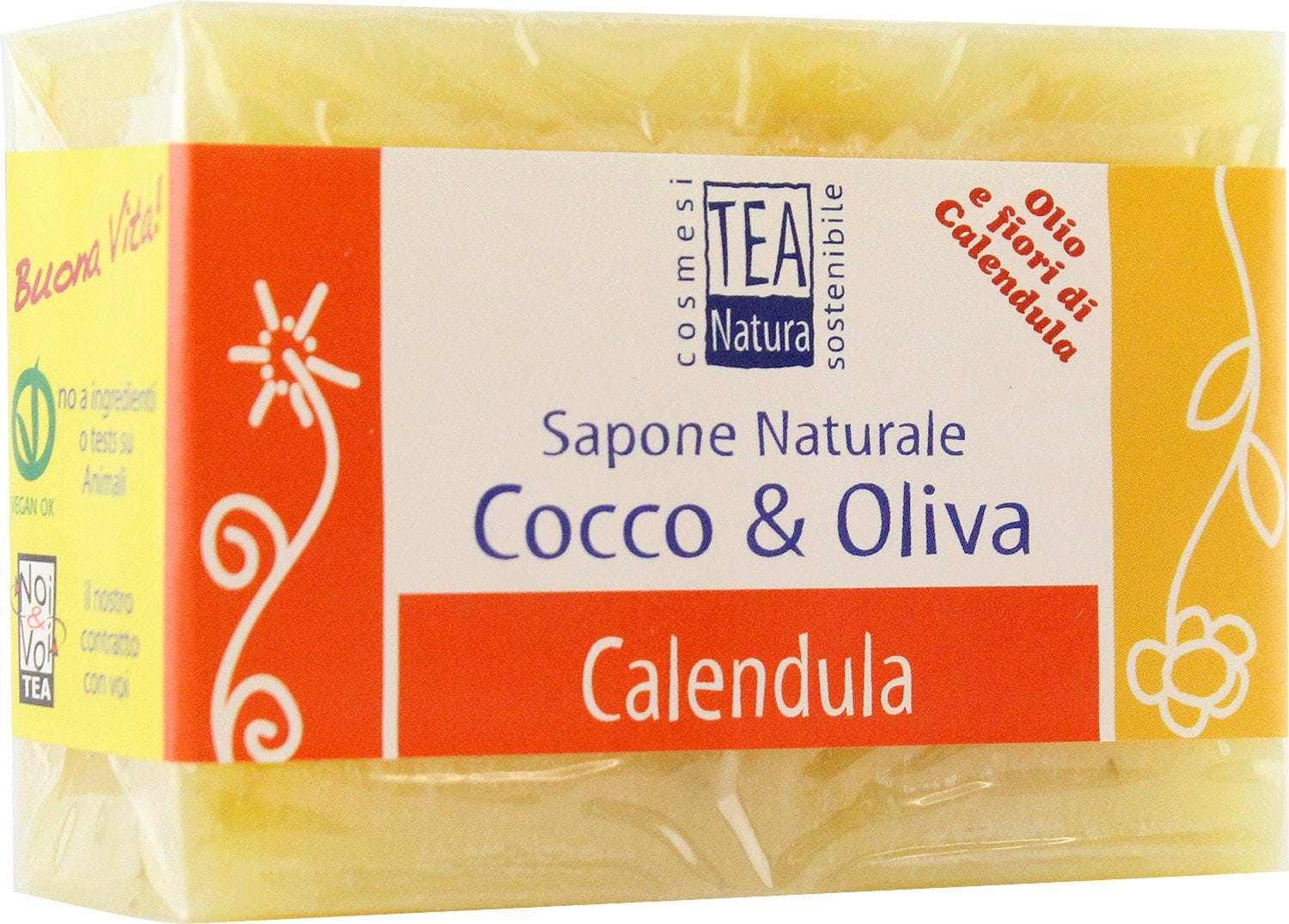 TEA Natura  Kokos-Olivenseife mit Calendula, 100 g