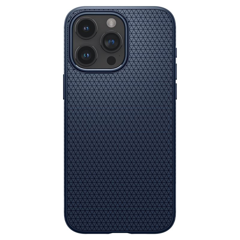 iPhone 15 Pro Liquid Air Case Gummi Hülle (ACS06705) - Navy (Matt)