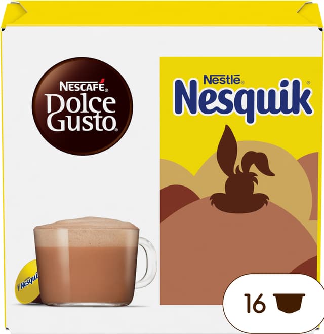 NESCAFÉ Dolce Gusto Nesquick Hot Chocolate kapsler (16 stk)