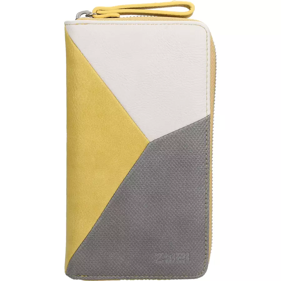 zwei Jana J2 - Geldbörse 12cc 20 cm lemon